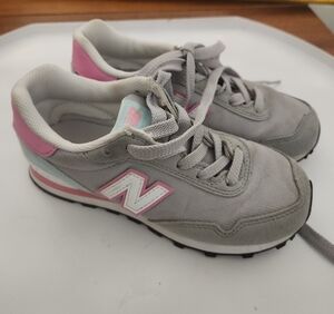New Balance Kids' Sneakers in Gray and Pink